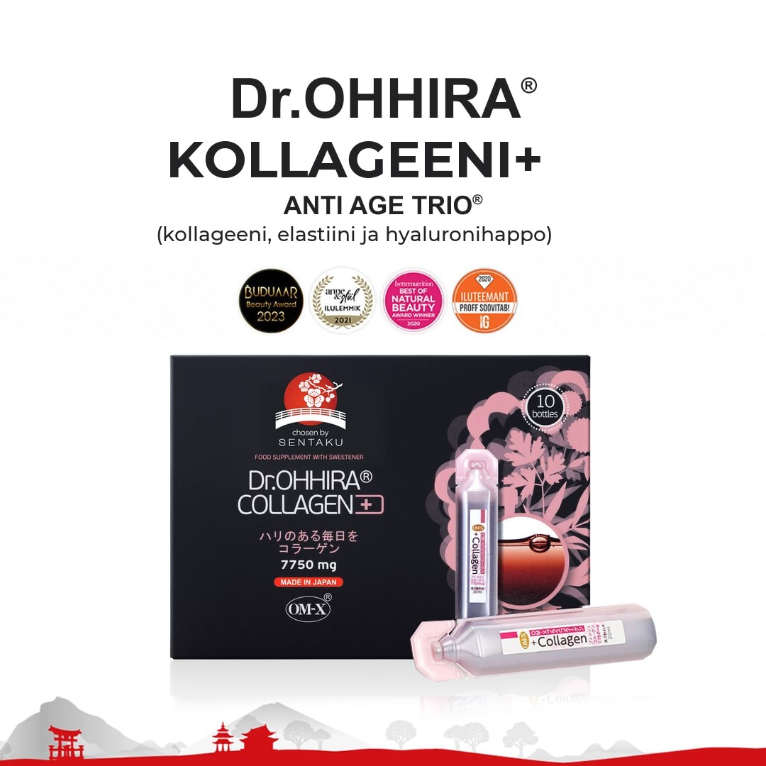 Dr.OHHIRA® KOLLAGEENI+ ANTI AGE TRIO®