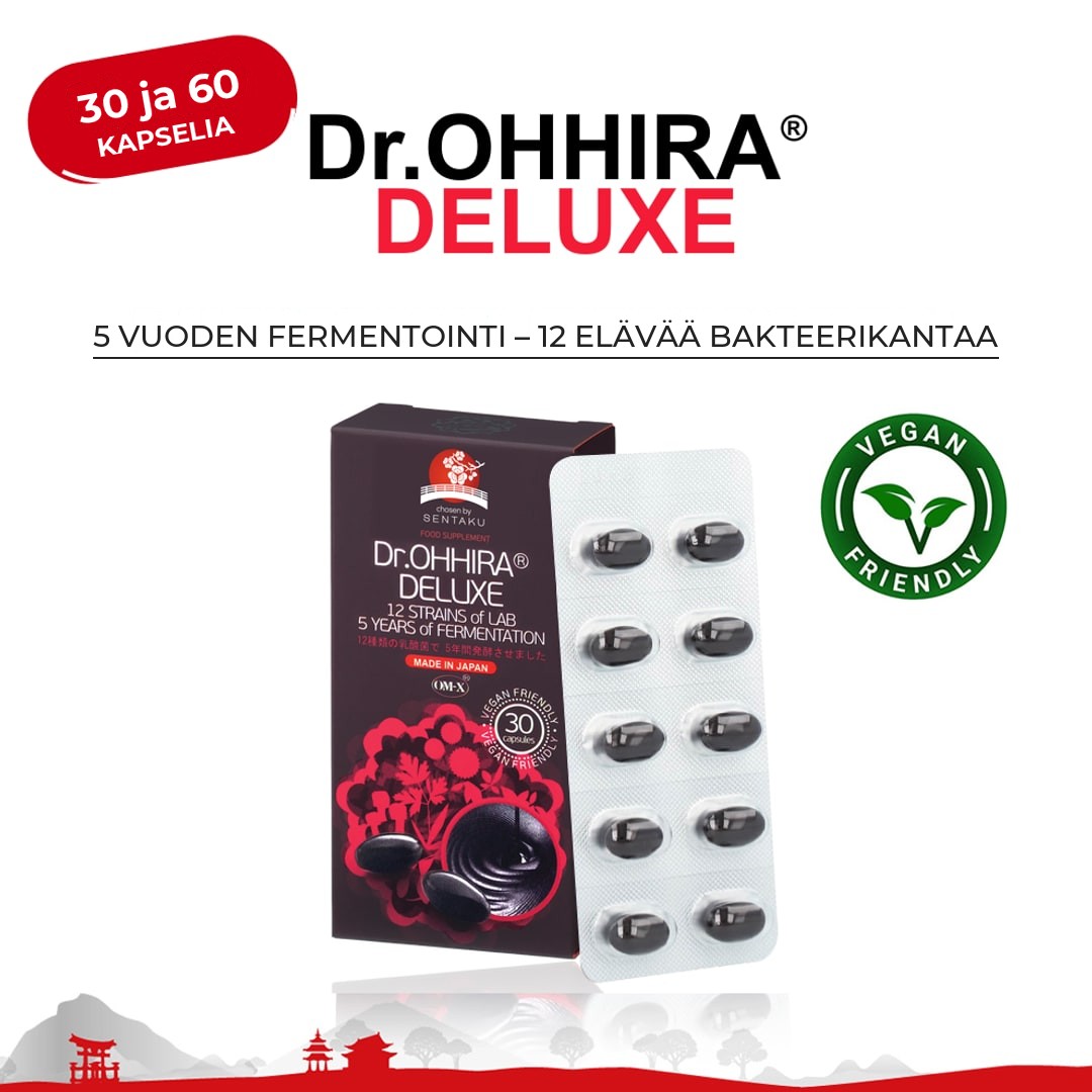 Dr.OHHIRA® DELUXE 5 vuoden fermentointi, 30 ja 60 kapselia