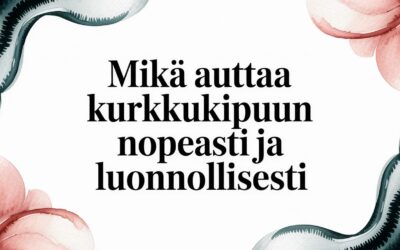 Mikä auttaa kurkkukipuun nopeasti ja luonnollisesti