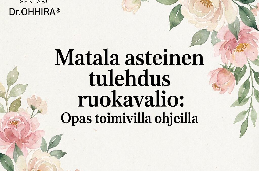 Matala asteinen tulehdus ruokavalio: opas toimivilla ohjeilla