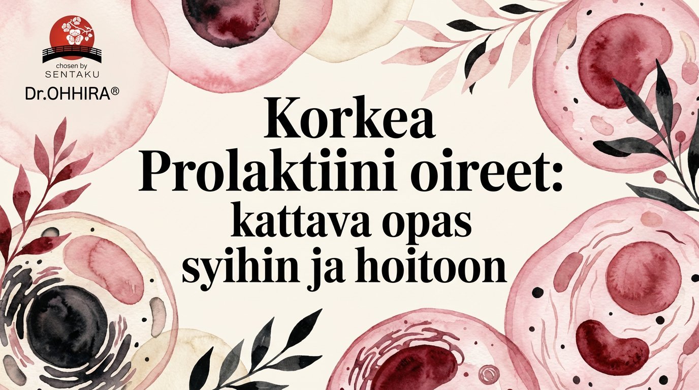 Korkea prolaktiini oireet: kattava opas syihin, oireisiin ja hoitoon