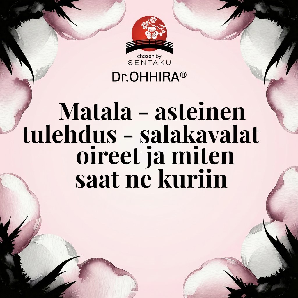 Matala-asteinen tulehdus oireet ja miten saat ne kuriin