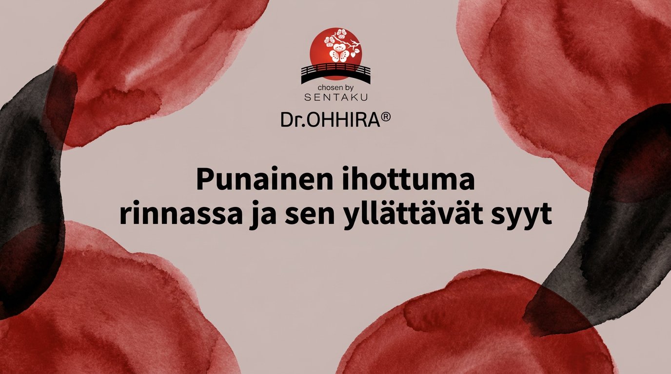 Punainen ihottuma rinnassa: Opas syihin, hoitoon ja ennaltaehkäisyyn