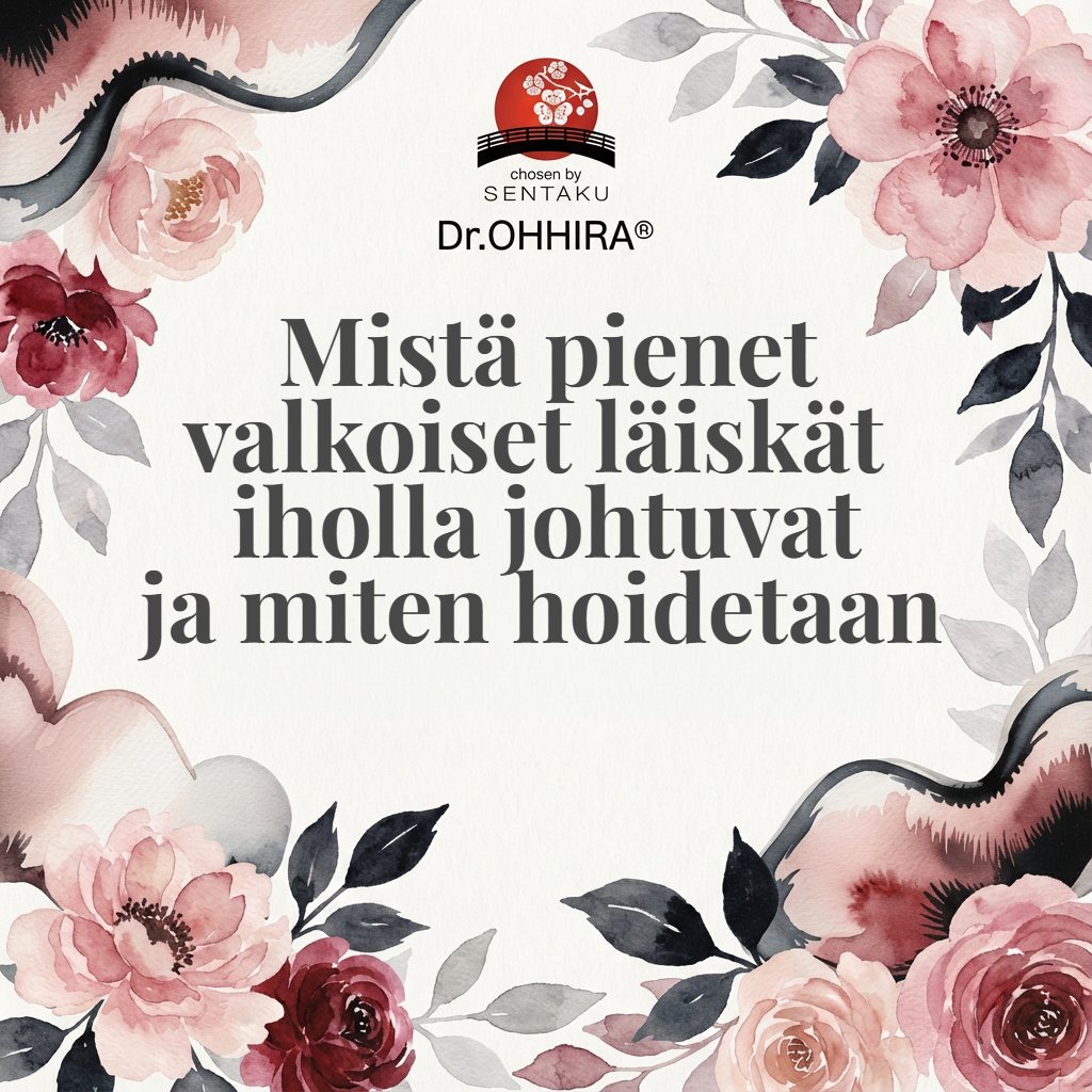 Mistä pienet valkoiset läiskät iholla johtuvat ja miten niitä hoidetaan