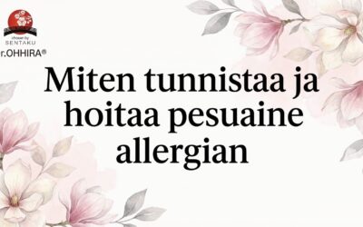Miten tunnistaa ja hoitaa pesuaine allergia näpyt
