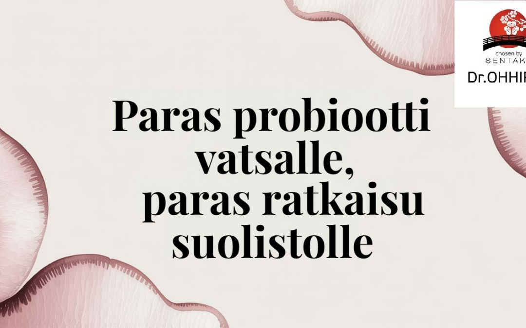 Vatsa sekaisin? Tämä on paras probiootti vatsalle