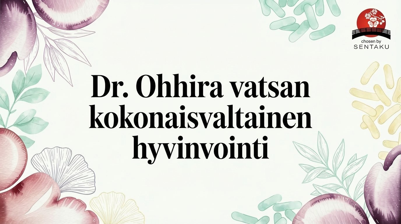 Onko vatsasi sekaisin? Dr.OHHIRA® voi palauttaa suoliston tasapainon