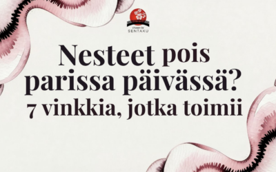 Nesteet pois parissa päivässä? 7 vinkkiä, jotka oikeasti toimivat