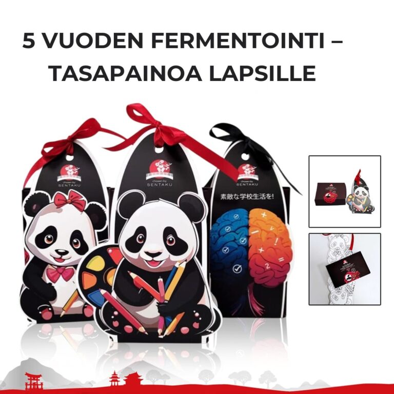 LAPSILLE: Dr.OHHIRA® 5 vuoden fermentointi – tasapainoa lapsille