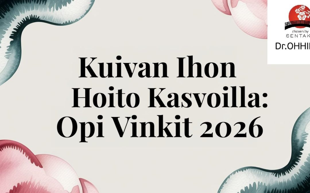 Kuivan ihon hoito kasvot: Opi vinkit 2026
