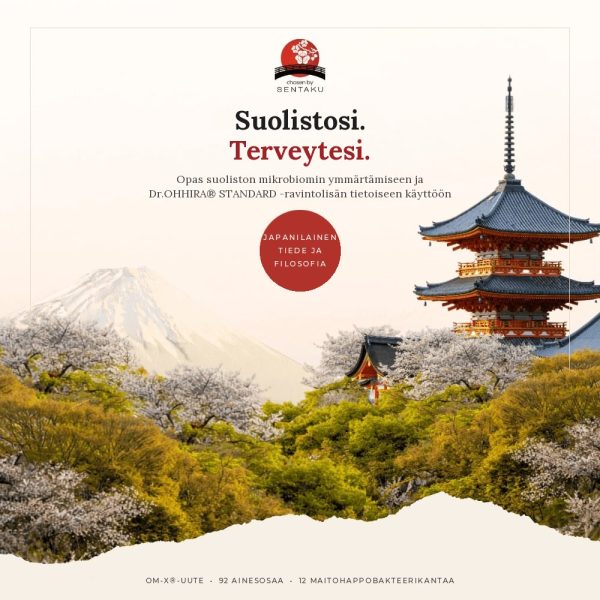 Dr.OHHIRA® STANDARD -esite – Suolistosi. Terveytesi.