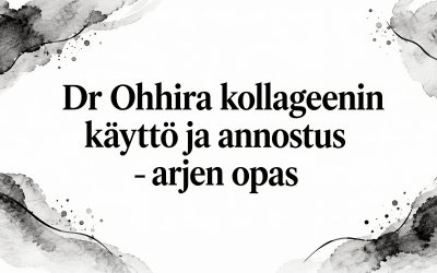 Dr Ohhira kollageeni käyttö ja annostus arjen opas