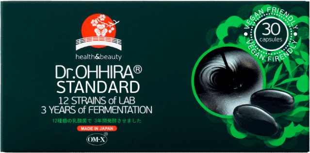 Dr.OHHIRA® STANDARD, 12 bakteerikantaa, 3 vuotta fermentoitu