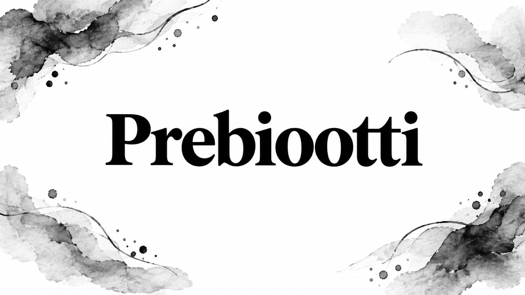 Prebiootti